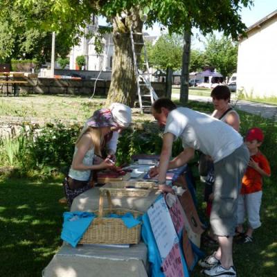 Atelier d'écriture à la plume d'oie