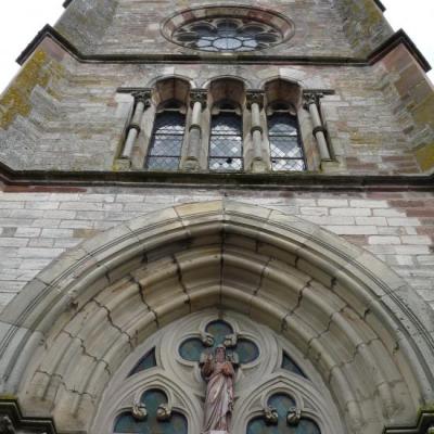 Porche de l'église Saint-Marien