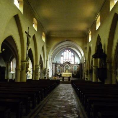 Intérieur de l'église Saint-Marien