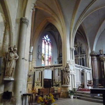 Intérieur de l'église Saint-Marien