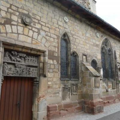 Détail de l'église Saint-Marien